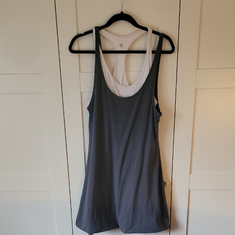❄️3/$30 LULULEMON Double Layer Bubble Tank Dress